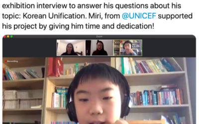 UNICEF rep impressed by CISB student project