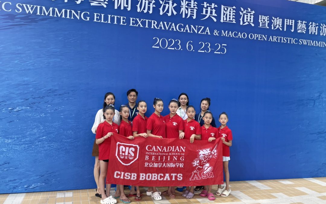 CISB Synchronized Swimming Team Competition