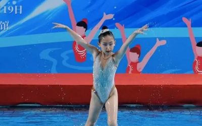 Bobcat Artistic Swimmers Achieved Remarkabe Results in Tangshan