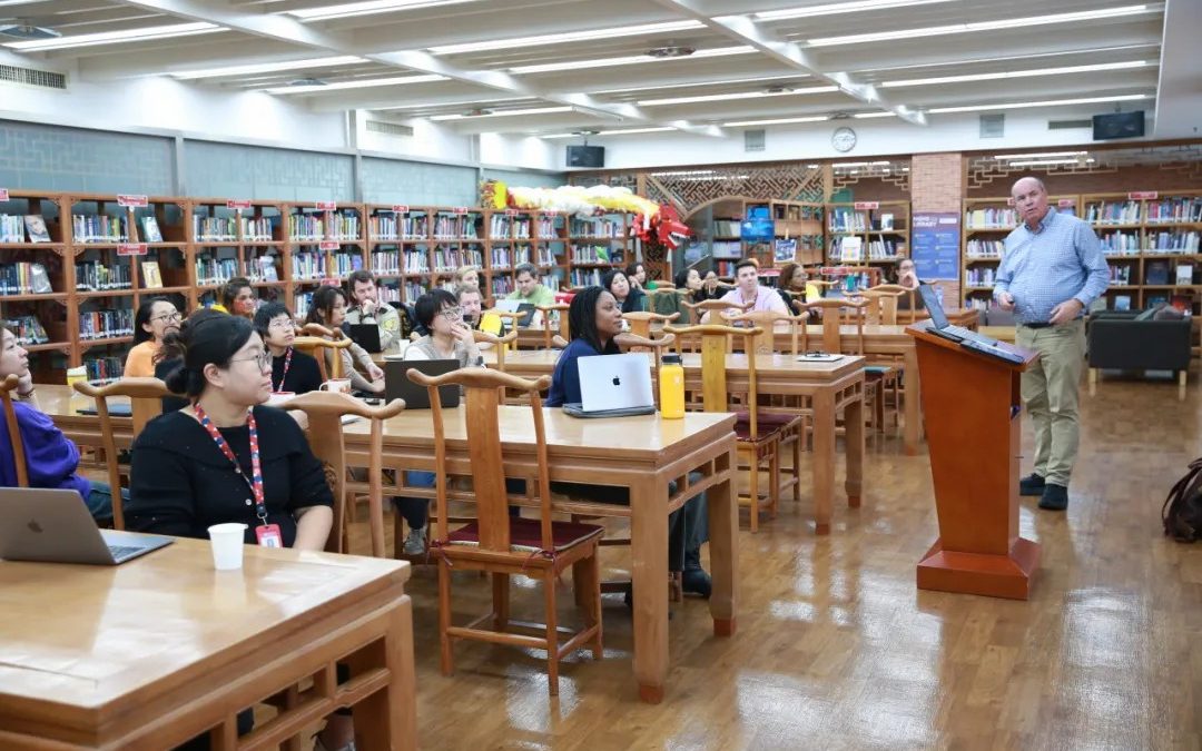 Igniting a Passion for Writing: CISB Hosts Matt Glover