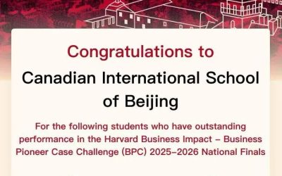 CISB Team Earns Top Recognition at Harvard Challenge