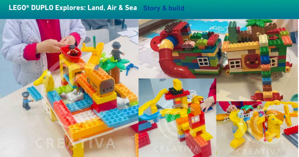 LEGO® DUPLO Explores: Land, Air & Sea